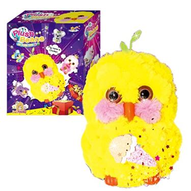 Imagem de Myweyde Quebra-cabeça em 3D, Animal Criativo Bela Coruja/Koala/Bear/Chicken Plush Stuffed Animal, Quebra-cabeça em 3D da Koala, Peluche de Urso de Bricolage (F)