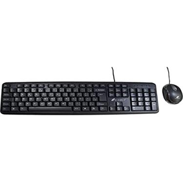Imagem de Teclado e Mouse Usb, Flex, Preto