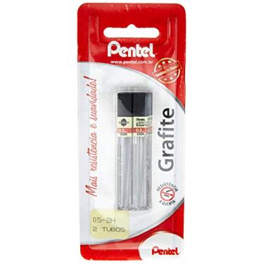 Imagem de Grafites Minas 0.5mm 2H, Pentel, com 2 Tubos