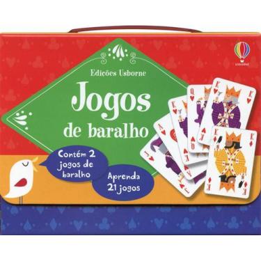 Baralho Profissional 100% Plastico C/ 2 Baralhos Jogo Truco - 123Util -  Baralho - Magazine Luiza