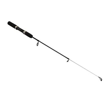 Imagem de Vara de Pesca de Inverno Fibra de Carbono Mini Vara de Pesca Ultra Curta Cerâmica Anel Guia de água Salgada (3 Seções 69cm)