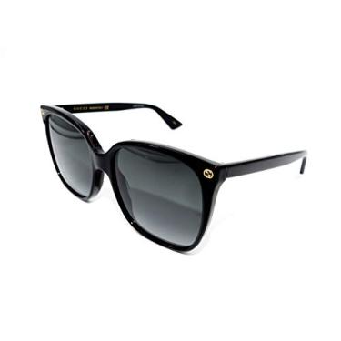 Imagem de Óculos de Sol - Gucci GG0022S 001 Preto Tam. 57