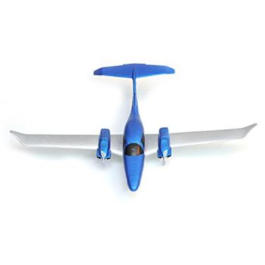 Imagem de Avião Oumefar RC, Avião de Controle Remoto de Espuma EPP QF006 Lutador Mini Drone de Asa Fixa Pronto para Voar Em Alta Velocidade e Baixo Ruído DIY Montar Brinquedos para