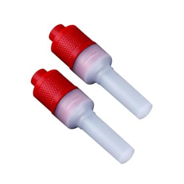 Imagem de Generic 2x pneu, luz da tampa da válvula, luz led da roda da bicicleta, luz do bocal de ar da bicicleta, para roda dianteira e traseira, Vermelho