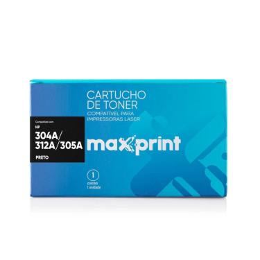 Imagem de Toner Maxprint 56000053 Compatível com HP 304A/312A/305A - CC530A/CF380A/CE410A p/ LaserJet - Preto