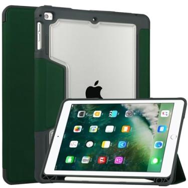 Imagem de Capa Case Pencil Para iPad 9.7 5ª 2017 6ª 2018 + Película DM ACESSÓRIOS (VERDE)