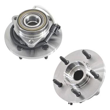 Imagem de DRIVESTAR Conjunto de cubo e rolamento da roda dianteira 515004 4WD para Ford Expedition 4WD 1997 1998 1999 2000, 1998-2000 LINCOLN Navigator (4x4 c/ ABS 5 terminais) (par)