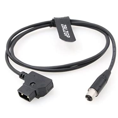 Imagem de ZBLZGP Cabo de alimentação fêmea D-tap para Mini XLR de 4 pinos para monitor TVLogic de 39 polegadas
