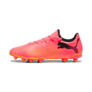 Imagem de PUMA Future 7 Play Fg/Ag Tênis masculino, Sunset Glow-puma Black-sun Stream, 43