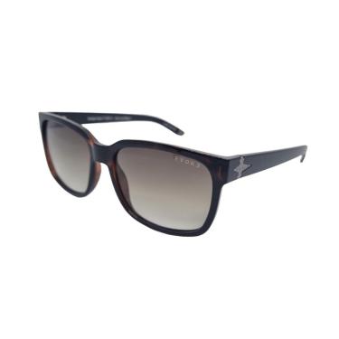 Imagem de Óculos Solar Evoke New Capo Vi Brg21  Brilho Tartaruga Lente Verde Degradê-Masculino