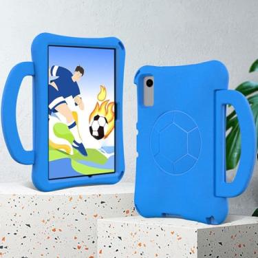Imagem de Capa infantil compatível com Samsung Galaxy Tab A9 Plus SM-X210/X216/X218 de 11 polegadas, compatível com Samsung Tab A9 Plus, capa protetora para crianças, capa leve para tablet(Blue)