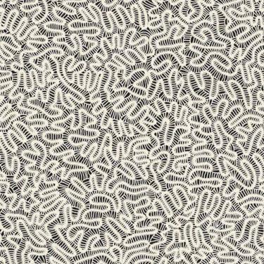 Imagem de Papel de Parede Martha Medeiros Aspecto Têxtil Preto AI5020