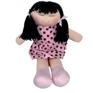 Imagem de Boneca de Pano Artesanal 30cm Nicho Pelucia Decoração Brinquedo Menina Menino (Maya - Japonesa)