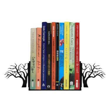 Imagem de Aparador De Livros Arvores Organizador Suporte Livro Preto