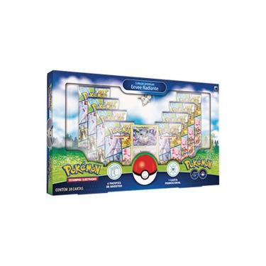 Imagem de Cartas Pokemon Box Coleção Premium Eeveee Radiante Copag