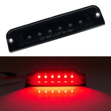 Imagem de Cxdar Terceira terceira luz de freio LED para Jeep Wrangler 1997-2006, montagem de luzes de freio traseiro de montagem alta para Wrangler TJ 97-06, luz de parada de lâmpada central à prova d'água