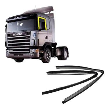Imagem de Jogo Borracha Canaleta Caminhao Scania Serie 4 98 Em Diante - Disk Bor