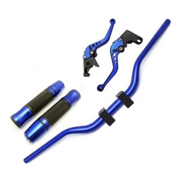 Imagem de Kit Guidão Alto Manopla Fechada Jupiter Manete Tornado Falcon Xre190 3