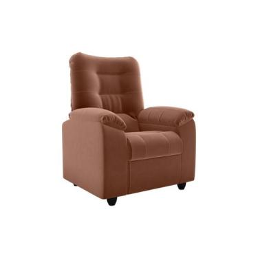 Imagem de Poltrona do Papai Reclinável Onix Ferrugem Matrix