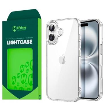 Imagem de Capa Capinha HPrime LightCase para iPhone 16 Plus 6.7" � Design Transparente, Prote��o Leve e Resistente Contra Arranh�es e Impactos Leves, Encaixe Perfeito e Acesso Total �s Funcionalidades
