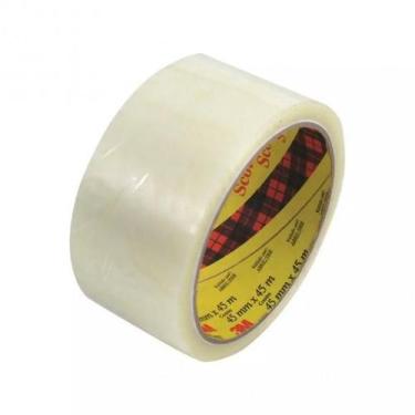 Imagem de Fita Adesiva 4,5 x 45 Metros 04 Unid Transparente Scoth 3M