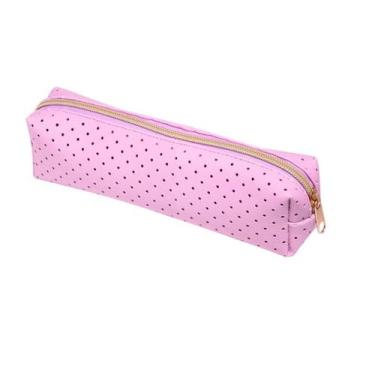 Imagem de Estojo PU Pastel Perfurado 1-Ziper - BRW, LILÁS