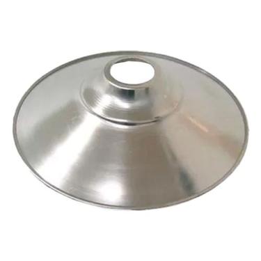 Imagem de Prato Bedd 10 Aluminio Polido Acrilus, Prata
