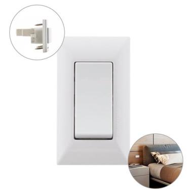 Imagem de Interruptor Para Moveis Planejados Madeira Mesa 6a 250v Aria - TRAMONT