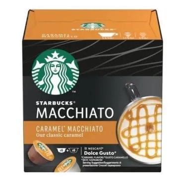 Imagem de Capsulas Dolce Gusto Starbucks Latte Macchiato Caramelo - Nescafe