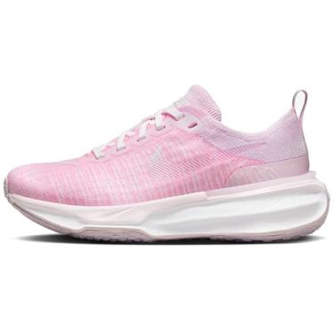 Imagem de Nike Tênis de Corrida Feminino Invincible 3 (Extra Largo) - FN7997-600, Pó de Fóton/Branco/Violeta Platinado/Preto - Espuma Rosa/Rosa Pérola/Rosa Brilhante/Branco - 36