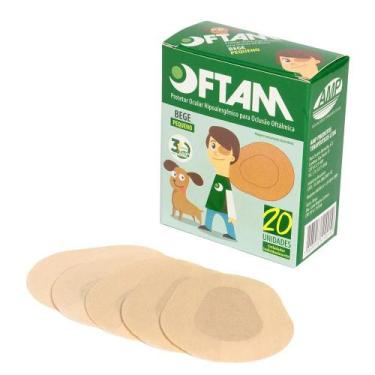Imagem de Tampão de Olho Adesivo Protetor Ocular Para Oclusão Oftálmica - 20 Uni