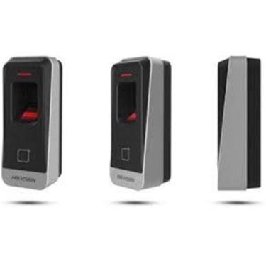 Imagem de Leitor de Cartao e Biometria Escravo Hikvision DS-K1201AMF (mifare 13,5KHZ)