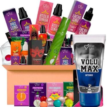 Imagem de Kit 36 Produtos Funcional Uso Pessoal Ou Revenda Sex Shop Volumax - To