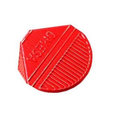 Imagem de Prendedor de Papel Presclip Omega - Caixa 1000 Unds Vermelho - Motivat
