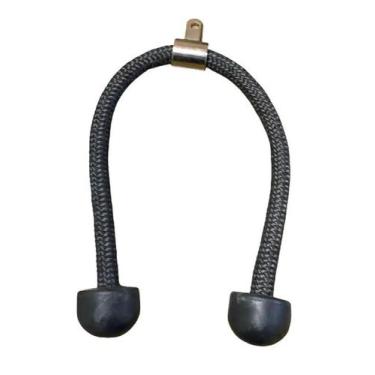 Imagem de Puxador Tríceps Corda Trançada Para Academia Musculação Treino Funcion