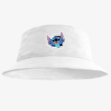 Imagem de Chapéu Bucket Hat Estampado Litlle - MP Moda Masculina, Único, Branco