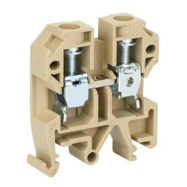 Imagem de Kit 5 Bloco Terminal Din Conector Sak Elétrico De Fio 10mm - BoosMCE, 