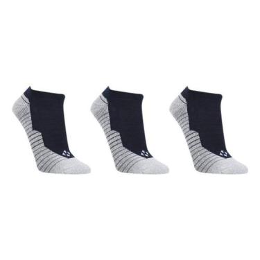 Imagem de Kit Meia Altomax Soquete Atoalhada c/ 3 Pares Masculina