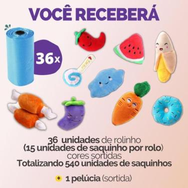 Imagem de Kit Cata Caca Rolinhos C/ 15 Sacos De Lixo Cada Coco Pet Gato E Cachor