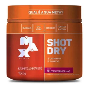 Imagem de Shot Dry Termogênico 150g MaxTitanium-Unissex