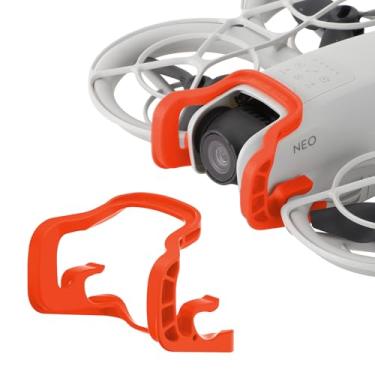 Imagem de Amortecedor cardan de liberação rápida para DJI NEO, protetor de lente de câmera de proteção total anticolisão compatível com acessórios DJI Neo (VERMELHO)