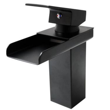 Imagem de Torneira Monocomando Calha Metalica Baixa Black 2224 - Império das Tor