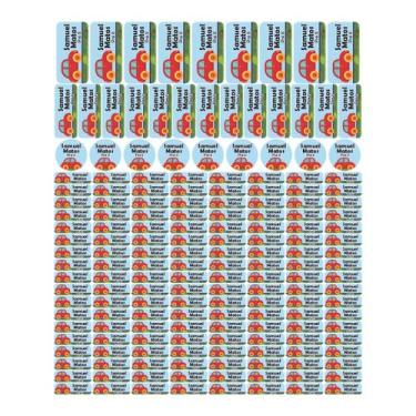 Imagem de 175 Etiquetas Escolares Personalizado Vinil Carros - Tectoner, Carros 