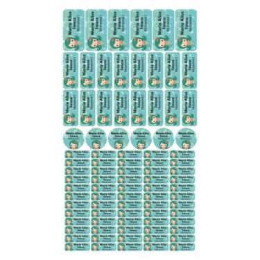 Imagem de 88 Etiquetas Escolares Personalizado Vinil Sereia - Tectoner, SEREIA 3