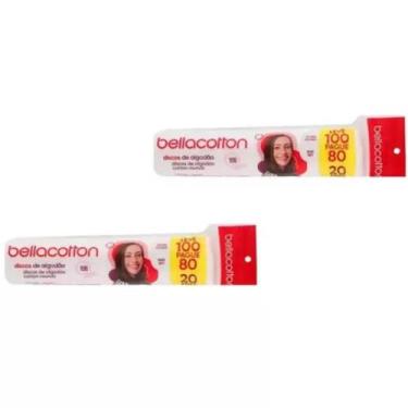 Imagem de Kit 2 Algodão Bellacotton Disco Leve 200 Pague 160