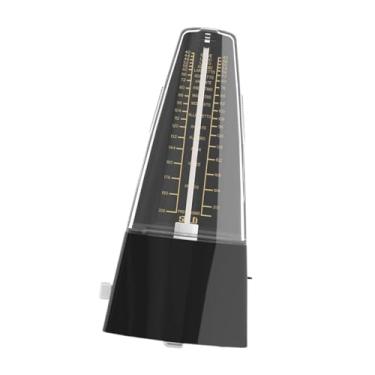 Imagem de Milageto Metrônomo mecânico faixa precisa batida tempo dispositivo piano guitarra tambor metrônomo para piano