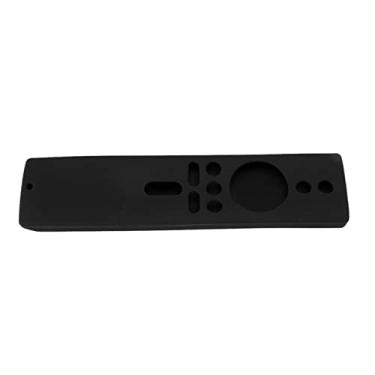 Imagem de Capa de Controle Remoto de Silicone Leve à Prova de Choque para Mi Box S 4K, Mi TV Stick Com Capa de Silicone, Capa Protetora Antiderrapante (Conjunto Preto)