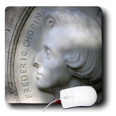 Imagem de 3dRose Mouse Pad LLC 20,5 x 20,25 Túmulo Cimtiere Du Pere Lachaise Paris França Bruce Yuanyue Bi (mp_81374_1)