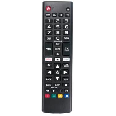 Imagem de Substituição de controle remoto universal AKB75095307 adequado para LG TV, ajuste de substituição para LG 3D, LED, LCD, OLED, 4K UHD, HDTV Plasma, Magic, Webos, Smart TV