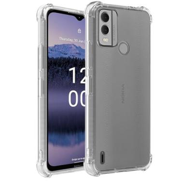 Imagem de Wanyuexes Capa para Nokia G11 Plus, capa para Nokia G11 +, capas de telefone TPU macio e transparente, protetora de silicone fino, à prova de choque, transparente para Nokia G11 Plus transparente